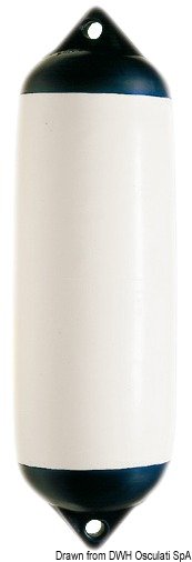 Parabordo Polyform F7 testa nera - 33.522.15 Osculati
