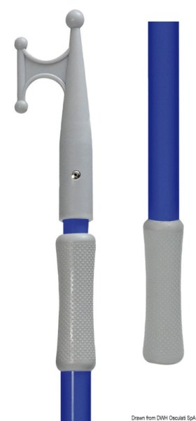 Gancio accosto telescopico Color blu - 34.458.81 Osculati