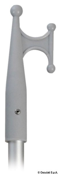 Gancio accosto lega leggera Base - 34.458.90 Osculati