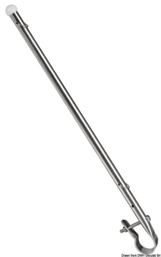 Asta portabandiera inox 400 mm - 35.391.00 Osculati