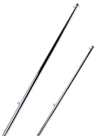 Asta bandiera inox con pallina 1200 mm - 35.392.04 Osculati