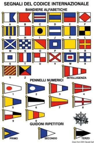 Adesivo codici internazionali - 35.452.90 Osculati