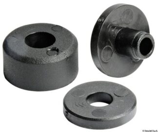 Distanziale fermavetro nero conf. 100 pz. a+b+c - 37.350.02 Osculati