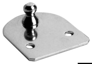Piastrina inox piana sfera 10 mm - 38.013.40 Osculati