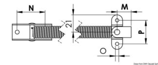 Compasso inox 220 mm C - 38.421.64 Osculati
