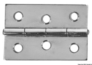 Cerniera inox mm 60x40 - 38.822.02 Osculati