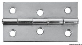Cerniera inox mm 75x40 - 38.822.03 Osculati