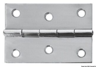 Cerniera inox mm 75x50 - 38.822.04 Osculati