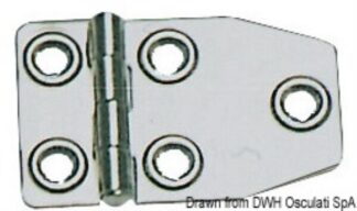 Cerniera inox mm 73x46 - 38.829.03 Osculati