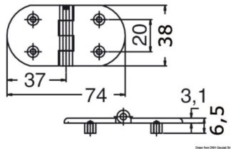 Cerniera - 38.963.10 Osculati