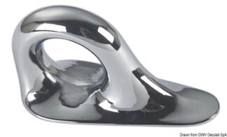 Anello trazione bronzo cromato 90 x 40 mm - 39.118.00 Osculati