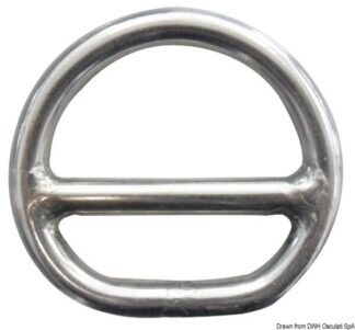 Mezzoanello barra inox 10x60 mm - 39.602.04 Osculati