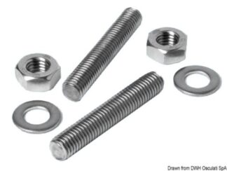 Kit prigionieri inox 20 x 120 mm - 40.142.20 Osculati