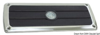 Pedana poggiapiedi 222x86 mm - 40.523.02 Osculati