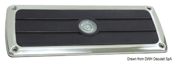 Pedana poggiapiedi 213x57 mm - 40.523.01 Osculati