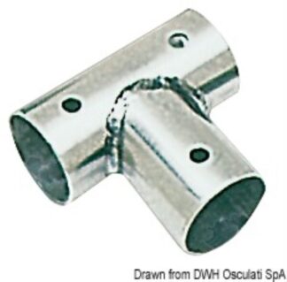 Raccordo inox T 90° 25 mm - 41.135.23 Osculati
