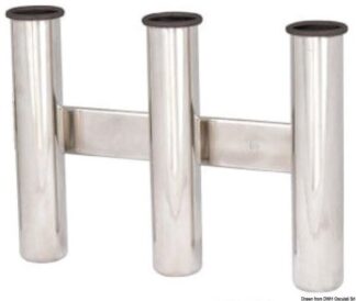 Reggicanne inox a parete 3 posti - 41.167.80 Osculati