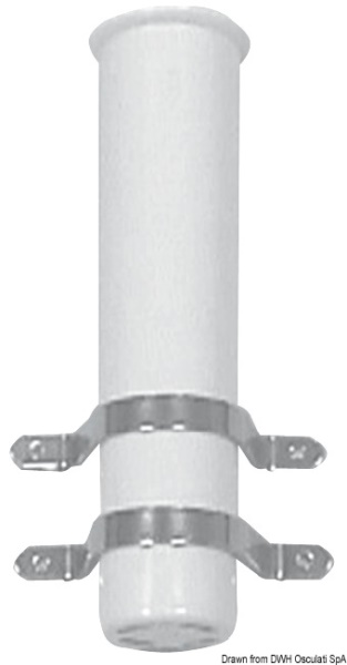 Portacanne parete bianco 41 mm - 41.168.09 Osculati