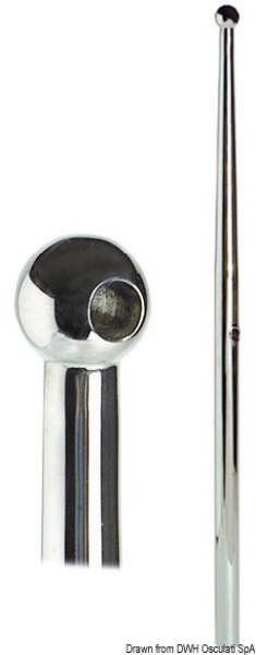 Candeliere inox 710 mm - 41.175.03 Osculati