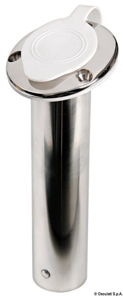 Portacanne inox 75° tappo bianco - 41.211.55 Osculati