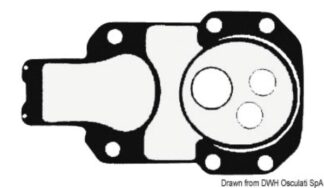 Kit guarnizione Mercruiser - 43.050.10 Osculati