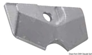 Anodo a piastrina 2B/3A/4B/F4A/5C - 43.259.03 Osculati