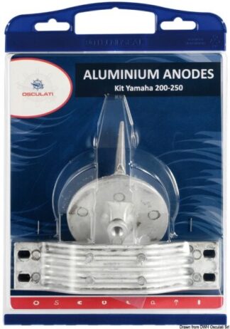 Kit Yamaha 200/250 alluminio - 43.352.01 Osculati