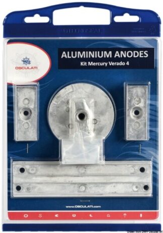 Kit anodi 4 pz Mercury magnesio - 43.355.02 Osculati