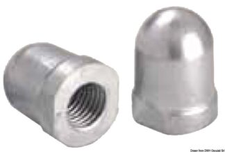 Anodo supporto base gruppi poppieri Mercruiser filetto 12x1,75 mm - 43.442.00 Osculati