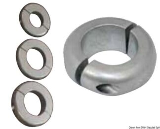 Anodo oliva bassa mm 70 (2"3/4) - 43.801.70 Osculati