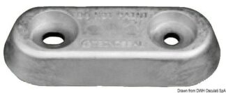 Anodo ovale VETUS 900 g - 43.902.00 Osculati