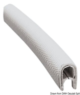 Profilato PVC bianco 1,5 x 4 mm - 44.491.01 Osculati