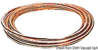 Tubo in rame per carburante 10 x 12 mm - 45.028.12 Osculati