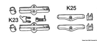 Kit K 24 per cavi C4 - 45.047.24 Osculati