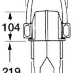 Monoleva Uflex bimotore - 45.104.00 Osculati