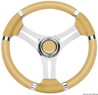 Volante corona crema mm 350 - 45.151.04 Osculati