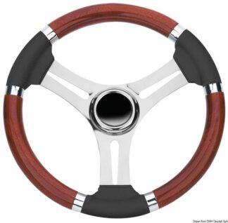 Volante corona mogano mm 350 - 45.151.05 Osculati