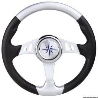 Volante Skipper nero/argento mm 350 - 45.158.41 Osculati