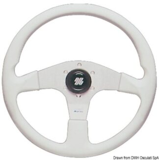 Volante Corsica bianco 350 mm - 45.383.34 Osculati