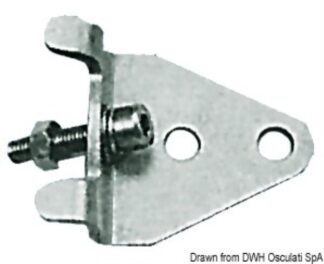 Piastra per timoneria Yamaha/Mariner - 45.545.03 Osculati