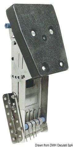 Supporto motore inox "Mega" - 47.376.28 Osculati