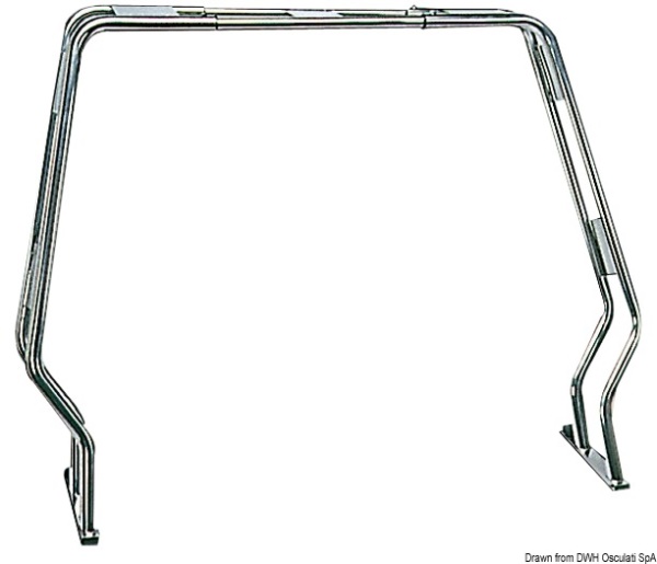 Roll bar inox abbattibile - 48.199.00 Osculati