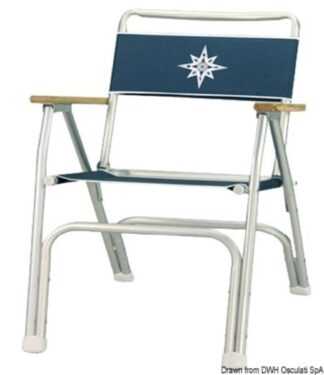 Sedia pieghevole Beach blu - 48.353.01 Osculati