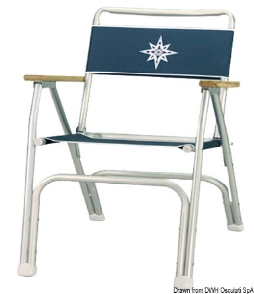 Sedia pieghevole Beach blu - 48.353.01 Osculati