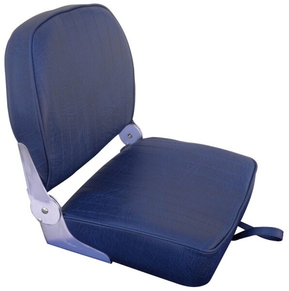 Sedile schienale ribaltabile in vinile blu navy - 48.404.02 Osculati