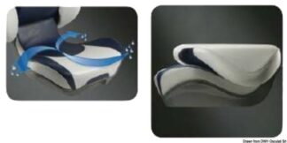 Sedile ribaltabile Attwood Centric II ergonomico - 48.408.10 Osculati