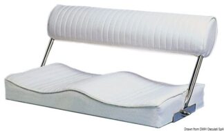 Sedile biposto ribaltabile 80 x 40 cm - 48.412.00 Osculati