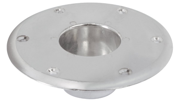 Base alluminio da pavimento per tavolo - 48.416.02 Osculati