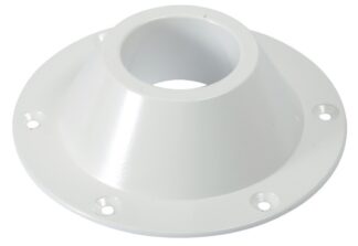 Base alluminio bianco superiore per tavolo - 48.416.13 Osculati