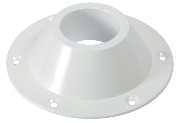 Base alluminio bianco superiore per tavolo - 48.416.13 Osculati